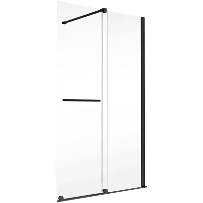 Schulte Walk In Schiebetür Toura Rollen 200 X 120 Cm Schwarz Klar Hell Festel. R 4 Schulte Walk In Schiebetür Toura Rollen 200 X 120 Cm Schwarz Klar Hell Festel. R - Image 2