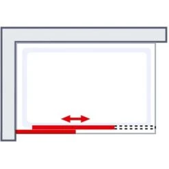 Schulte Walk In Schiebetür Toura Rollen 200 X 120 Cm Schwarz Klar Hell Festel. L 13 Schulte Walk In Schiebetür Toura Rollen 200 X 120 Cm Schwarz Klar Hell Festel. L -Badkomfort Verkauf 4060991069888 2053 6