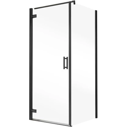 Schulte Drehtür Toura L + Seitenwand Pendelbar Schwarz 200 X 90 X 90 Cm Klar Hel 4 Schulte Drehtür Toura L + Seitenwand Pendelbar Schwarz 200 X 90 X 90 Cm Klar Hel - Image 2