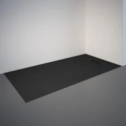 Schulte ExpressPlus Duschwanne DWM-Tecmit Steinstruktur 80 X 160 Cm Anthrazit