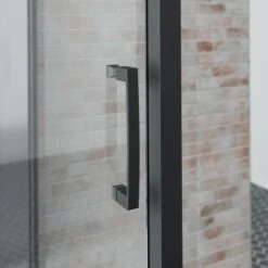 Schulte ExpressPlus Komplettdusche-Schiebetür Bali Mattschwarz 215 Cm X 115 Cm 17 Schulte ExpressPlus Komplettdusche-Schiebetür Bali Mattschwarz 215 Cm X 115 Cm -Badkomfort Verkauf 4060991074998 2053 CU 03