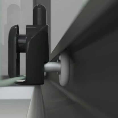 Schulte ExpressPlus Komplettdusche-Schiebetür Bali Mattschwarz 215 Cm X 115 Cm 12 Schulte ExpressPlus Komplettdusche-Schiebetür Bali Mattschwarz 215 Cm X 115 Cm - Image 10