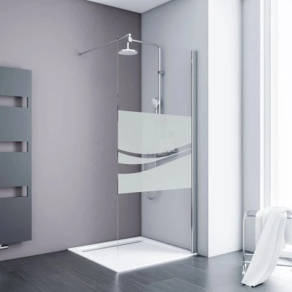 Schulte Duschwand Walk In Alexa Style 2.0 Chromoptik Dekor Liane 100 Cm 3 Schulte Duschwand Walk In Alexa Style 2.0 Chromoptik Dekor Liane 100 Cm