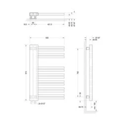Schulte Design-Heizkörper Bologna 81 Cm X 50 Cm Anthrazit Version Links 5 Schulte Design-Heizkörper Bologna 81 Cm X 50 Cm Anthrazit Version Links -Badkomfort Verkauf 531769 2053 H02300957 2