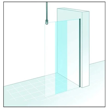 Schulte Duschwand MasterClass Walk In 90 X 200 Cm Chromoptik Klar Hell 4 Schulte Duschwand MasterClass Walk In 90 X 200 Cm Chromoptik Klar Hell - Image 2