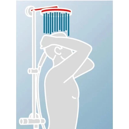 Schulte Duschsystem DuschMaster Rain Classic Eckig Edelstahloptik 10 Schulte Duschsystem DuschMaster Rain Classic Eckig Edelstahloptik - Image 8