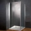 Schulte Drehtür Und Seitenwand Varia Glas Chromoptik 190 Cm X 90 Cm X 90 Cm -Badkomfort Verkauf en varia d5989064150211190